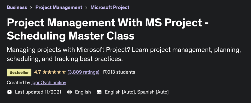  Best Courses for Project Managers