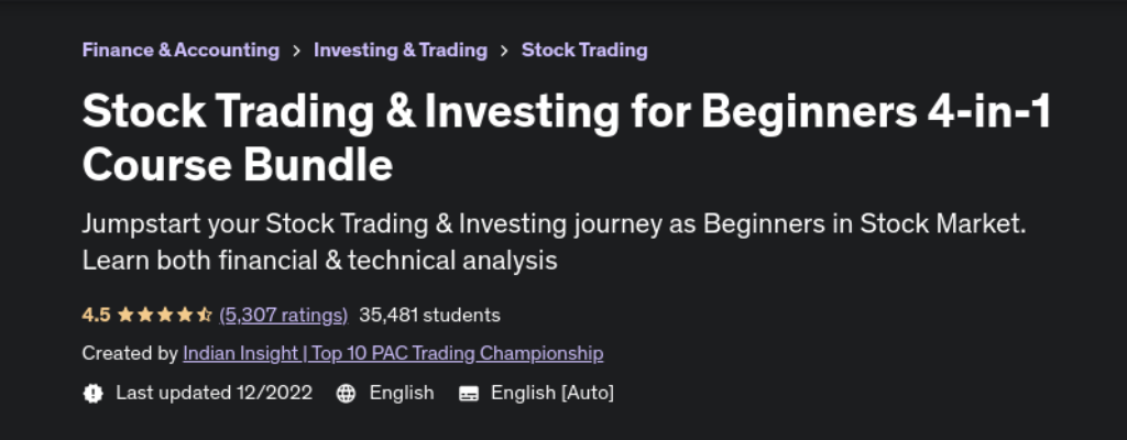 course bundle for stock trading