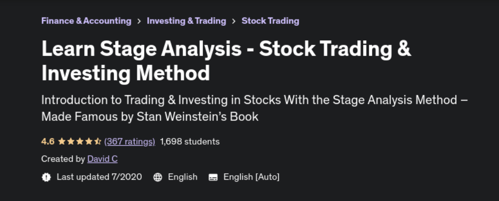 stock trading stage analysis