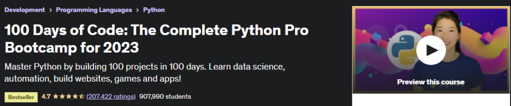 best python certification courses