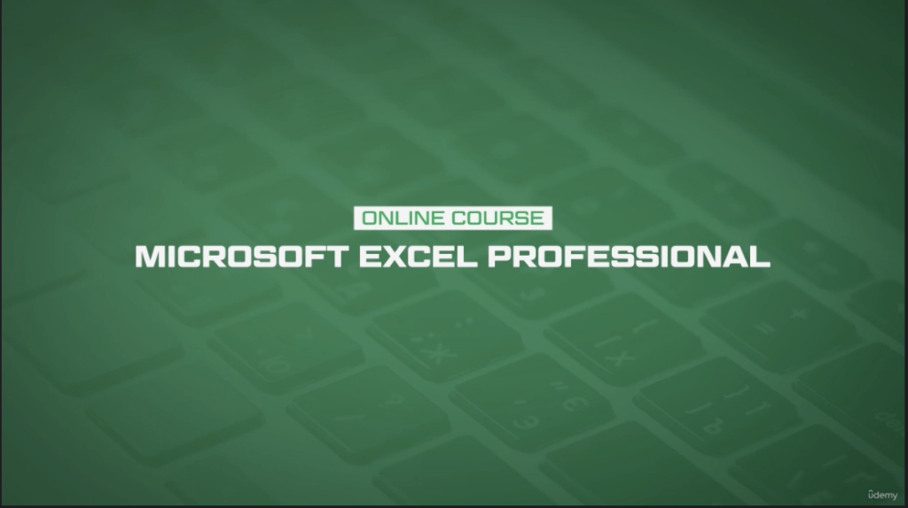 best excel courses and tutorials