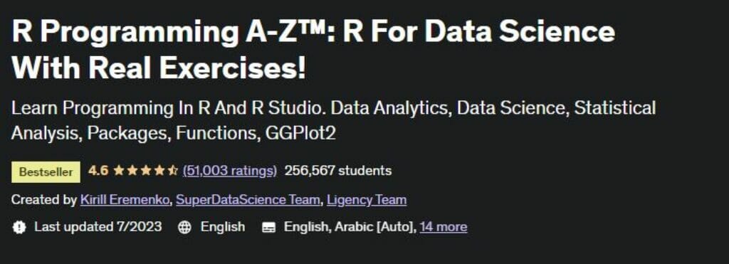 R For Data Science With Real Exercises