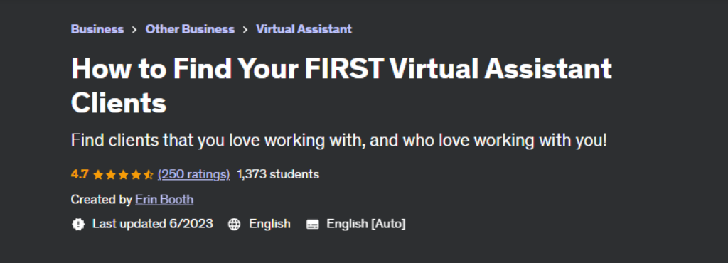 best course for virtual assistant