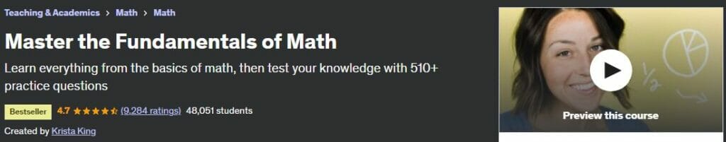 best math courses online
