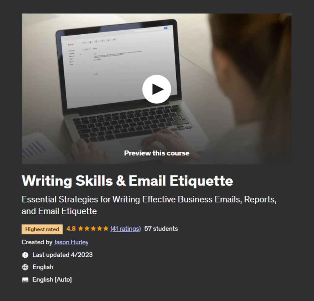 best email writing and etiquette courses 