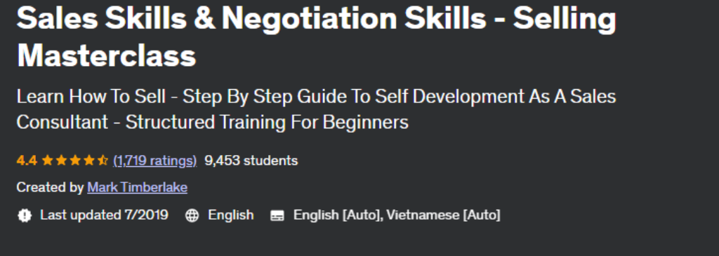 best courses for improving negotiation skills